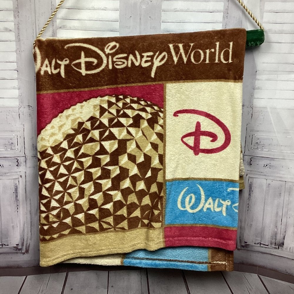 Disney Parks Walt Disney World Throw 60” x 38”